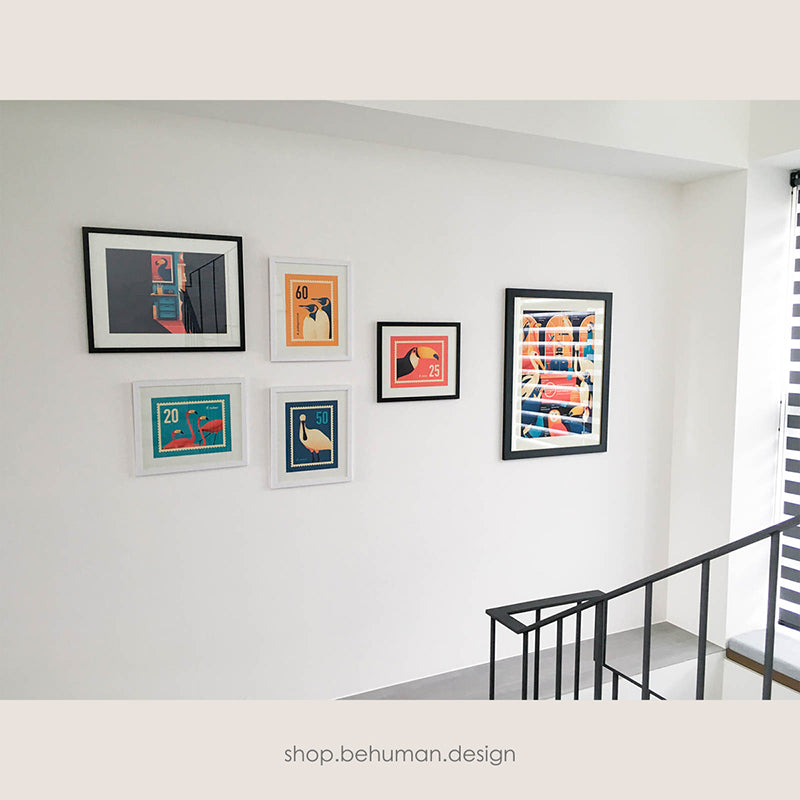 Birds Mail Art Print - The Post Office