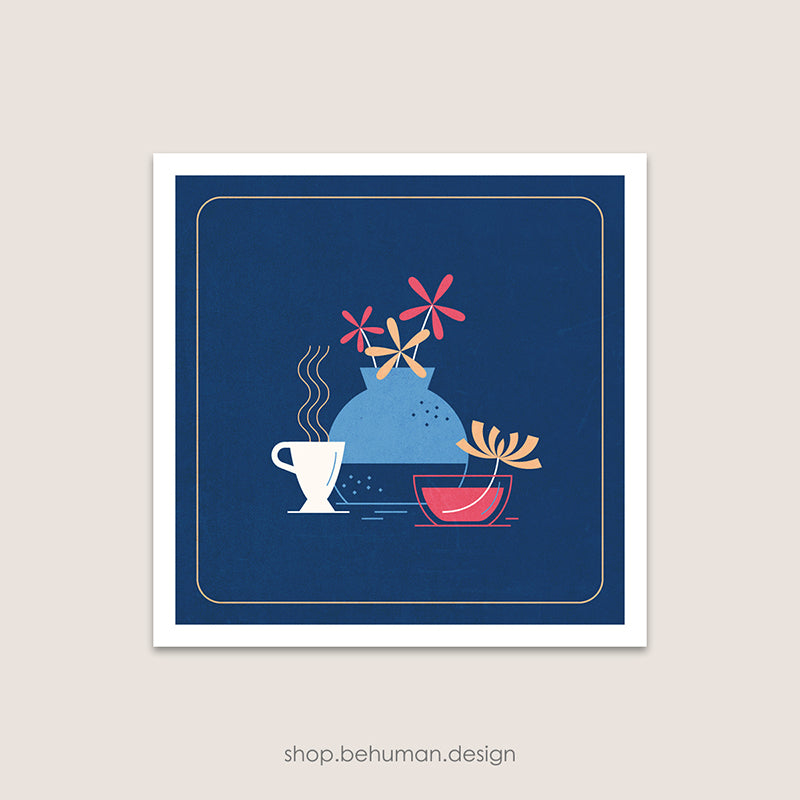 Gardening Moments Art Print - 04