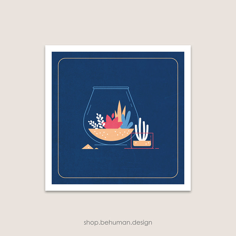 Gardening Moments Art Print - 05