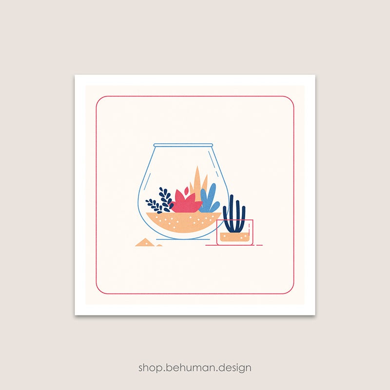 Gardening Moments Art Print - 05