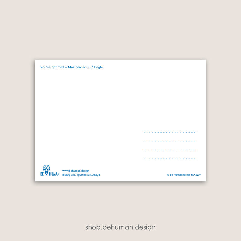 Mail Carrier Postcard - 05 Eagle