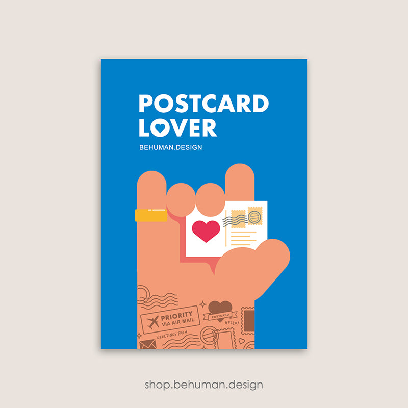 Postcard Lover - Hand 02 Tattoo